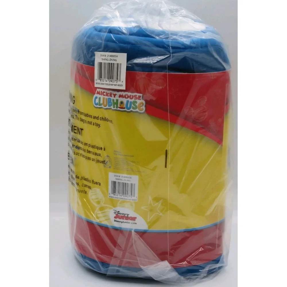 Disney‎ Mickey Mouse Clubhouse Buddies Toddler Quilted  Nap Mat 2+